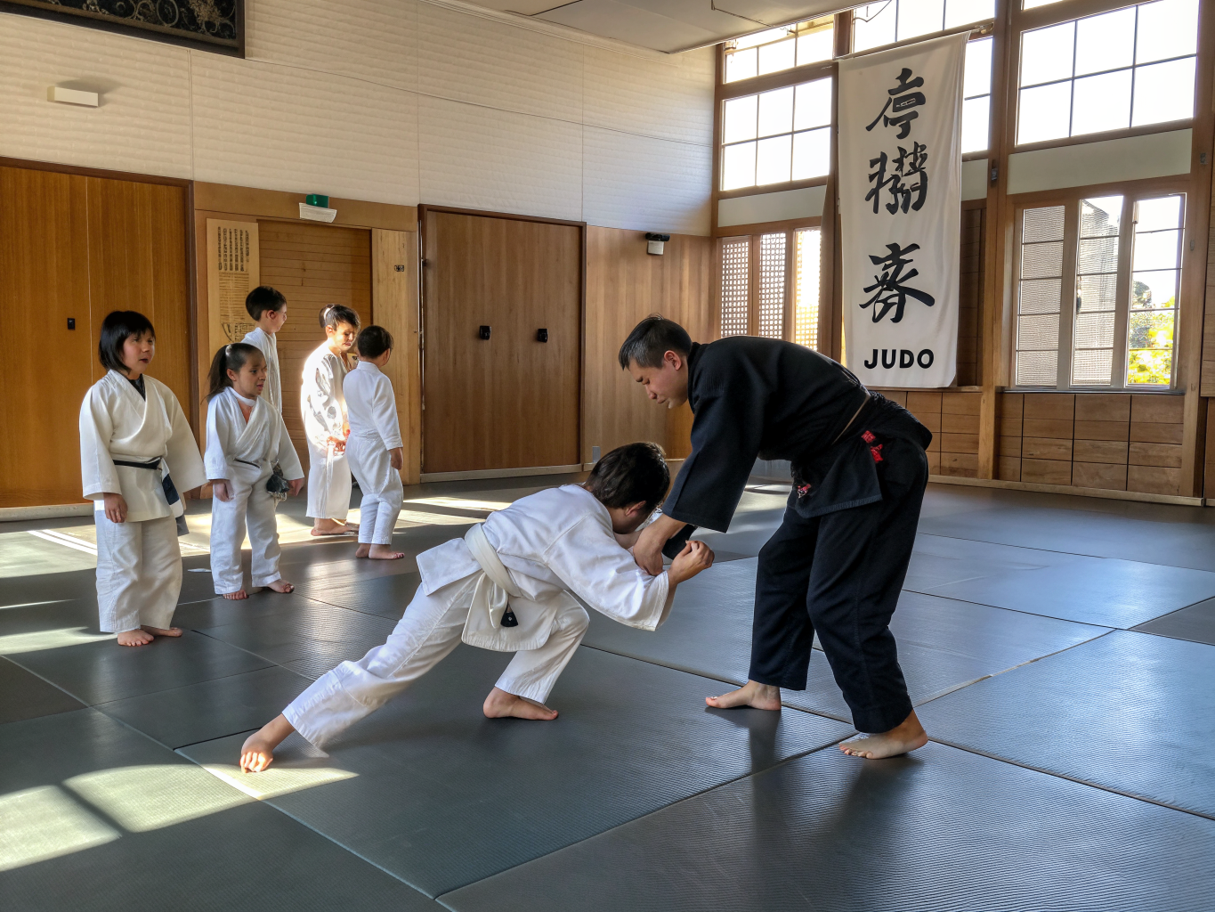 First judo class in 2014